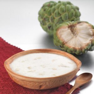 Home dry custard apple pulp