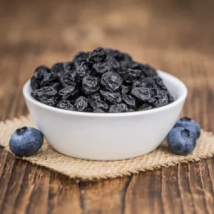 dried blueberry slices